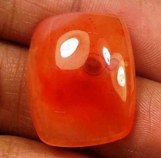 18.3 Carat Carnelian 21.67 x 17.13 x 6.01 mm