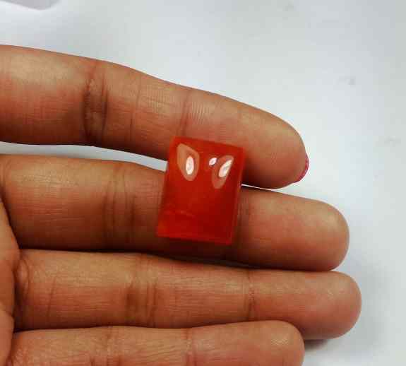 17.15 Carat Carnelian 18.18 x 13.90 x 7.24 mm