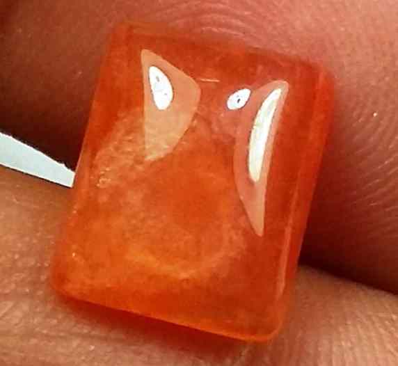 3.16 Carat Carnelian 10.15 x 8.31 x 3.99 mm