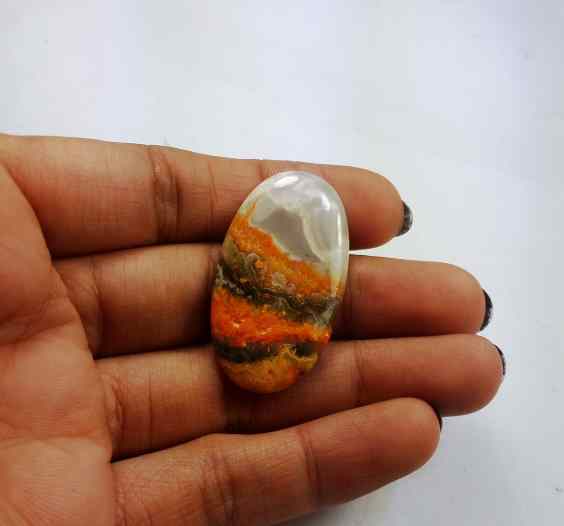 29.53 Carat Yellow-Orange India Bumble Bee 36.08 x 20.34 x 4.56 mm