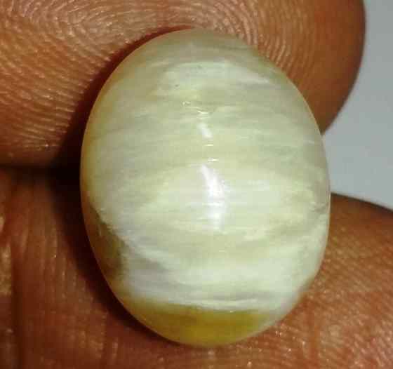 11.28 Carats Tourmaline Cat's Eye 15.71 x 12.30 x 9.17 mm