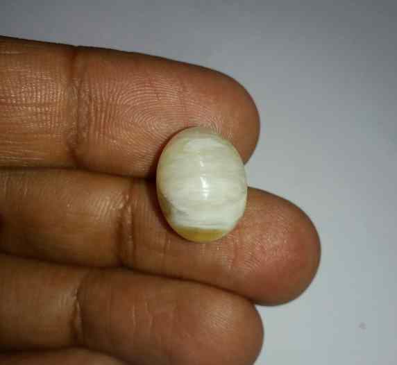 11.28 Carats Tourmaline Cat's Eye 15.71 x 12.30 x 9.17 mm