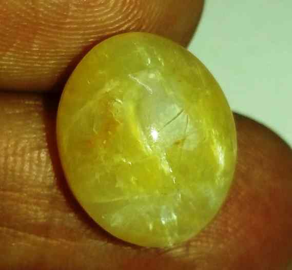 9.92 Carats Tourmaline Cat's Eye 15.10 x 12.52 x 8.71 mm