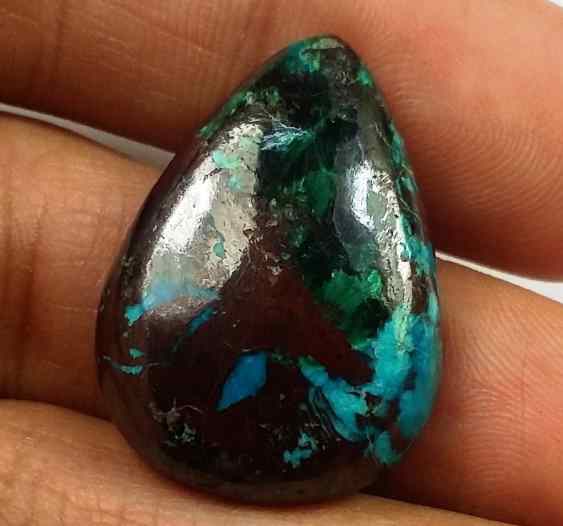 21.14 Carats Chrysocolla 24.03 x 16.95 x 5.54 mm