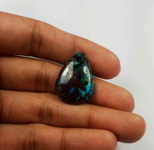 21.14 Carats Chrysocolla 24.03 x 16.95 x 5.54 mm