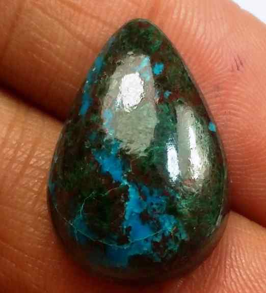 13.35 Carats Chrysocolla 19.61 x 13.27 x 6.07 mm