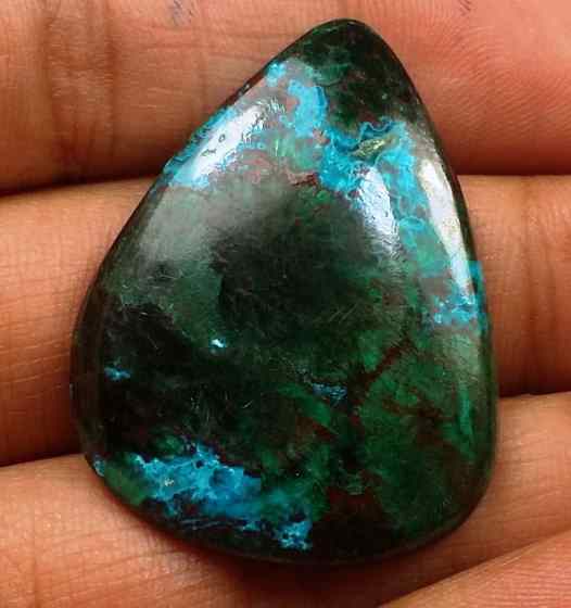 38.81 Carats Chrysocolla 34.40 x 26.61 x 4.61 mm