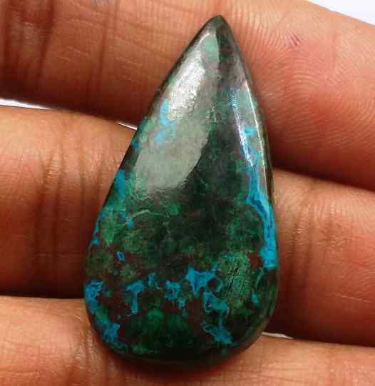 16.27 Carats Chrysocolla 31.40 x 16.16 x 3.77 mm