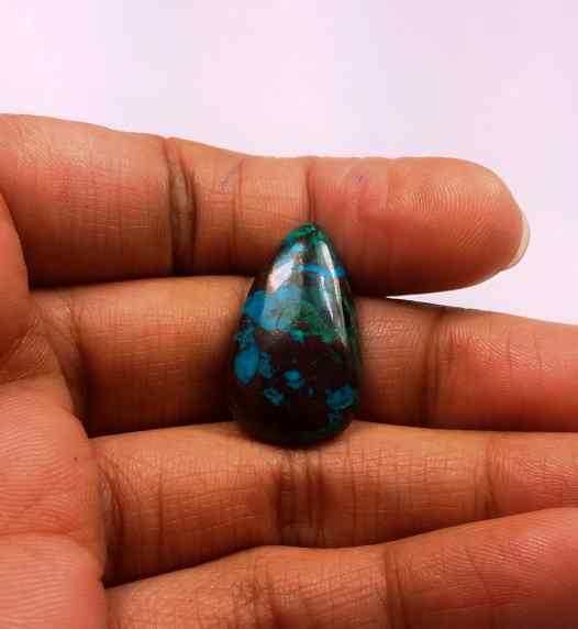 13.15 Carats Chrysocolla 24.05 x 14.30 x 4.34 mm