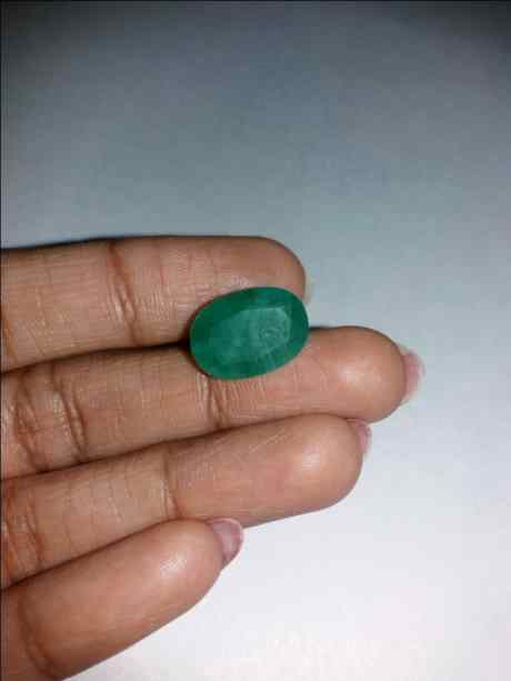 8.7 Carat Colombian Emerald 14.90x10.63x7.60mm