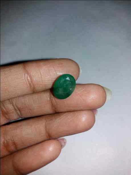 3.82 Carat Colombian Emerald 11.70x9.10x5.10mm