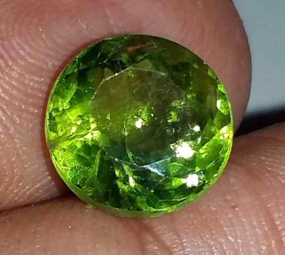 5.2 Carat Green Peridot 10.30x10.18x6.95mm