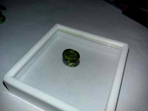 6.82 Carat Green Peridot 11.80x9.05x7.20mm