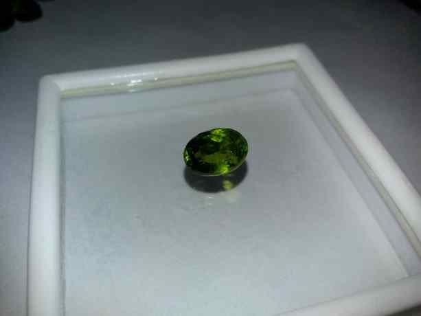 5.7 Carat Green Peridot 11.48x8.53x6.85mm