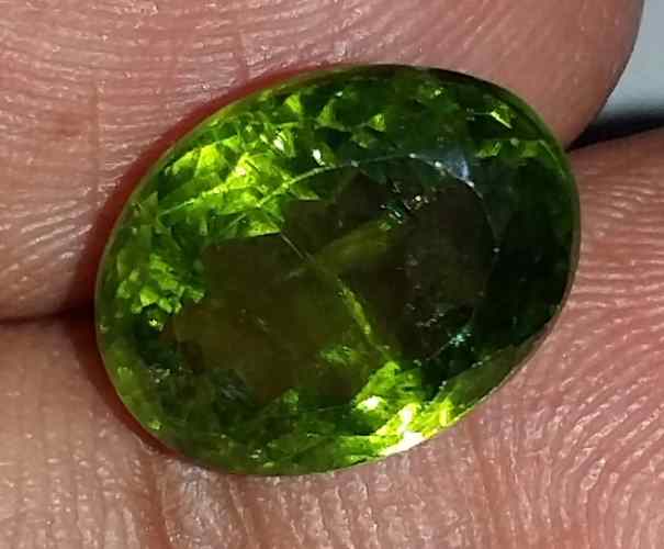 6.15 Carat Green Peridot 11.87x9.07x6.88mm