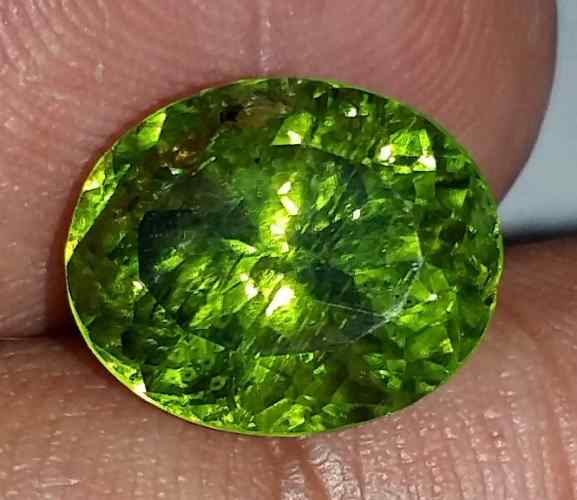 4.97 Carat Green Peridot 10.61x8.82x7.82mm