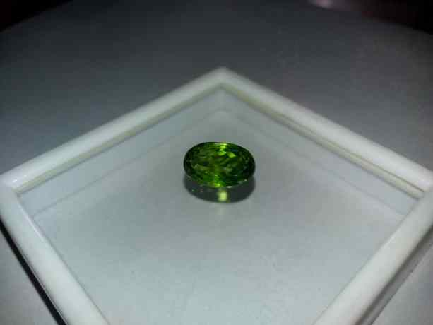 7.41 Carat Green Peridot 13.80x8.85x6.78mm