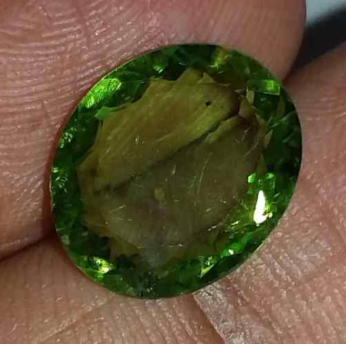 5.67 Carat Green Peridot 13.41x11.23x4.61mm
