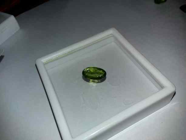 3.77 Carat Green Peridot 14.55x8.30x3.68mm