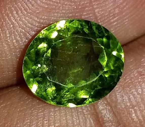 4.68 Carat Green Peridot 11.06x9.29x5.80mm