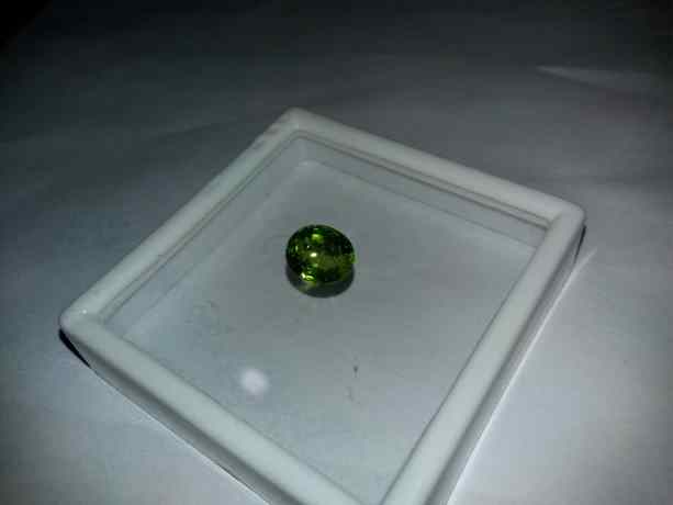 5.65 Carat Green Peridot 11.52x9.66x6.22mm