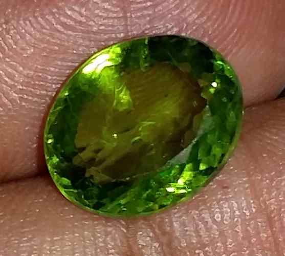 5.8 Carat Green Peridot 11.96x9.76x6.15mm