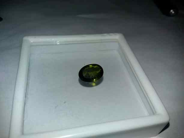 5.46 Carats Green Peridot 12.47x9.18x5.85mm