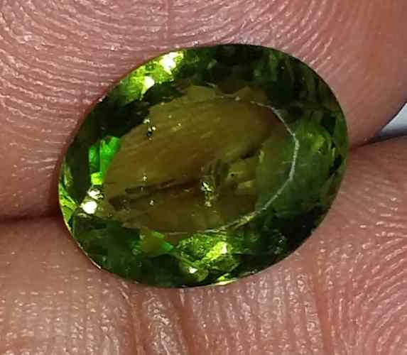 4.75 Carats Green Peridot 12.30x9.70x5.25mm