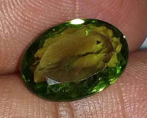 4.83 Carats Green Peridot 13.03x9.15x4.92mm