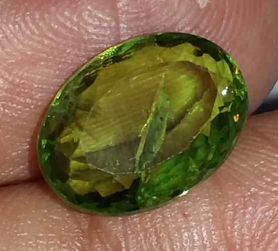 5.11 Carats Green Peridot 12.25x8.25x5.17mm