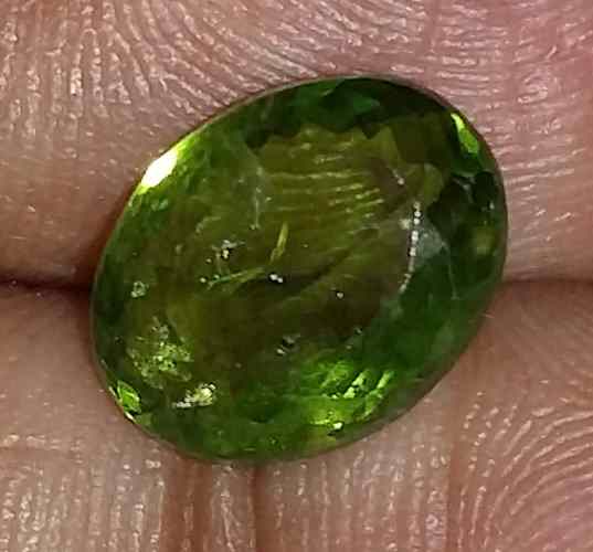5.19 Carats Green Peridot 11.70x9.70x5.80mm