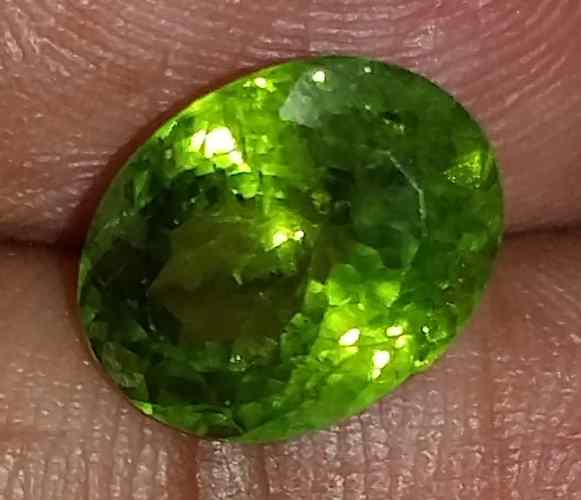 5.01 Carats Green Peridot 11.40x8.90x7.09mm