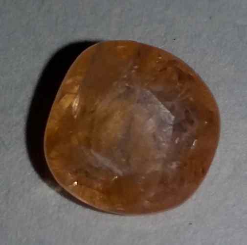 2.58 Carats Orange Sapphire 7.57x7.40x4.31mm