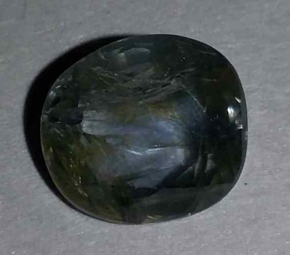 2.75 Carats Greenish Blue Sapphire 8.16x7.42x4.40mm