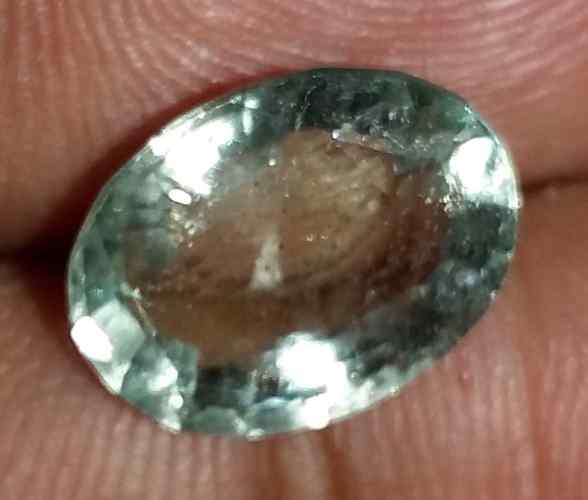 5.1 Carats Aquamarine 12.46x9.73x6.30mm