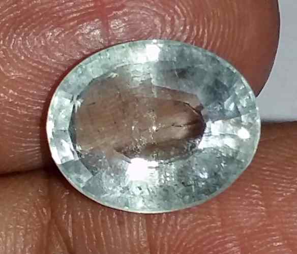 6.73 Carats Aquamarine 13.30x10.85x7.11mm
