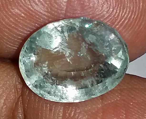 6.32 Carats Aquamarine 13.45x9.95x6.90mm