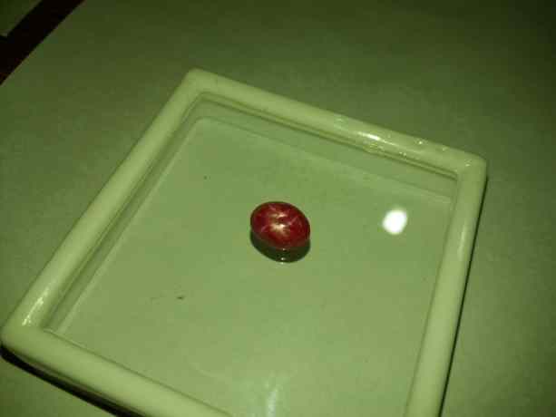 5.84 Carats Star Ruby Kenya Mines 10.65x8.10x6.32mm