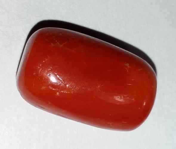 23.62 Carats Orangish Red Coral 20.64x17.77x9.91mm