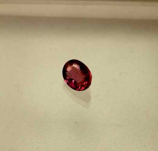 2 Carats Rubellite Tourmaline 9.00x6.85x4.25mm