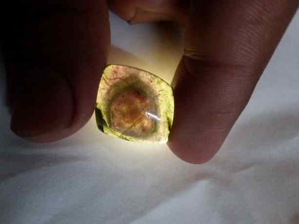 13.95 Carats Watermelon Tourmaline 17.17x16.08x5.35mm