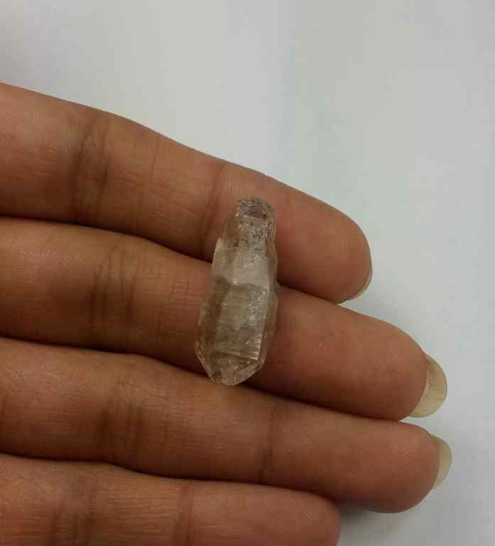 12.92 Carats Herkimer Diamond 25.20 X 9.75 X 8.26 mm