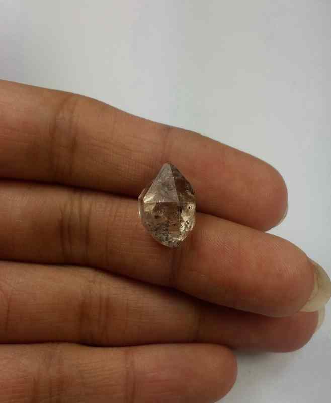 10.8 Carats Herkimer Diamond 18.35 X 12.32 X 6.97 mm