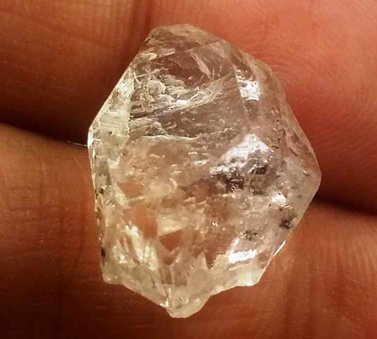 9.67 Carats Herkimer Diamond 15.55 X 12.98 X 10.06 mm