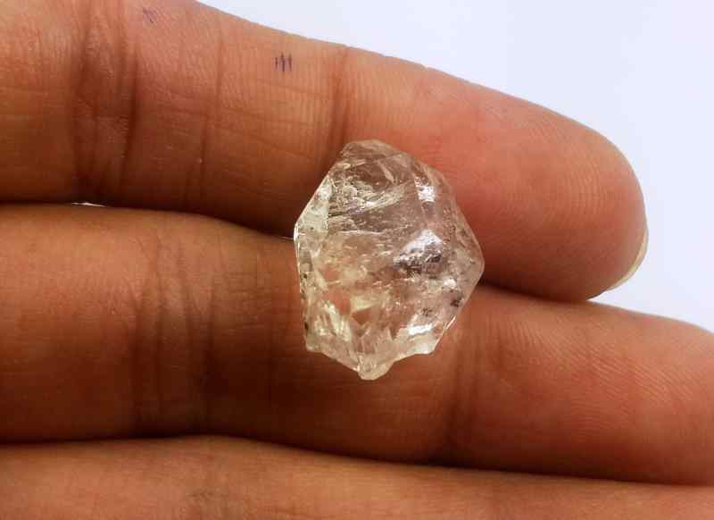 9.67 Carats Herkimer Diamond 15.55 X 12.98 X 10.06 mm