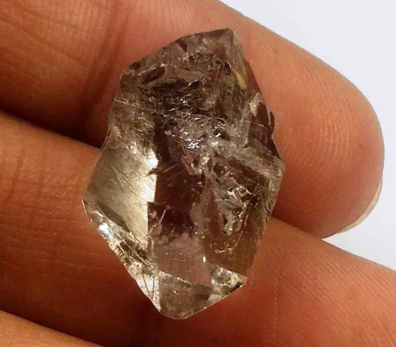 14.41 Carats Herkimer Diamond 21.65 X 13.05 X 9.84 mm