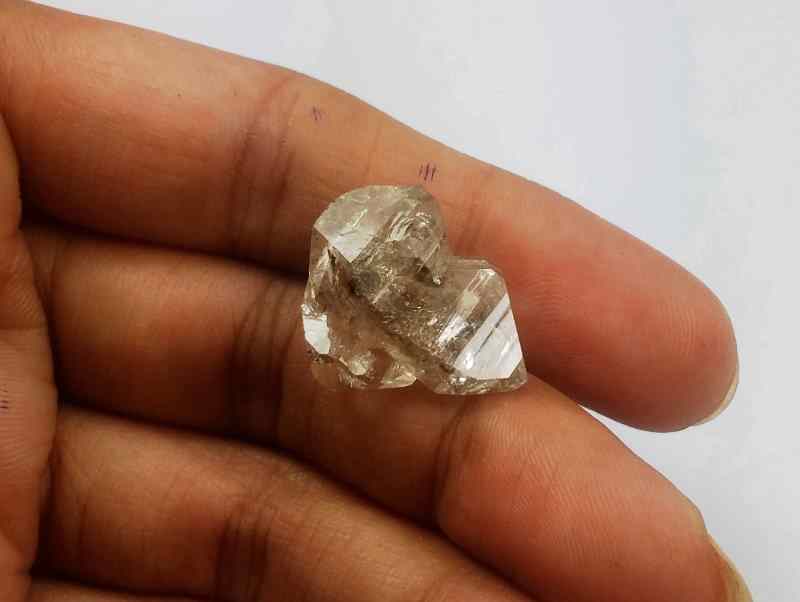 12.9 Carats Herkimer Diamond 20.61 X 16.63 X 7.53 mm