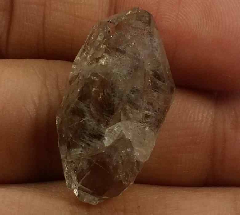 13.73 Carats Herkimer Diamond 24.42 X 13.10 X 6.22 mm