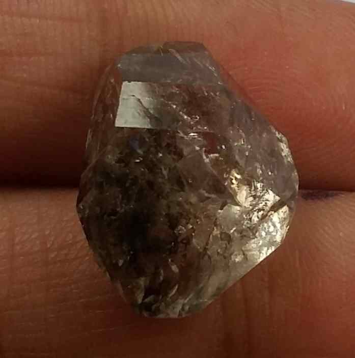 10.63 Carats Herkimer Diamond 17.35 X 12.38 X 8.81 mm
