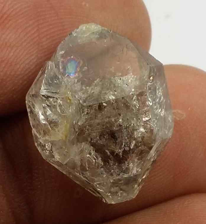 11.1 Carats Herkimer Diamond 17.60 X 14.43 X 7.75 mm